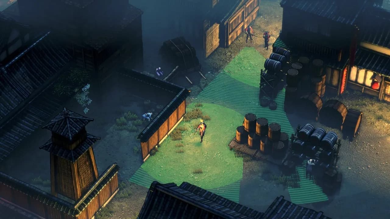 Shadow Tactics: Blades of the Shogun — скриншот 6