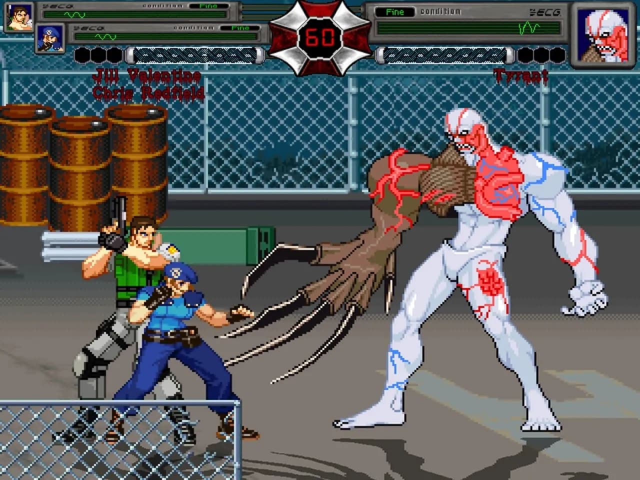 MUGEN Resident Evil — скриншот 5