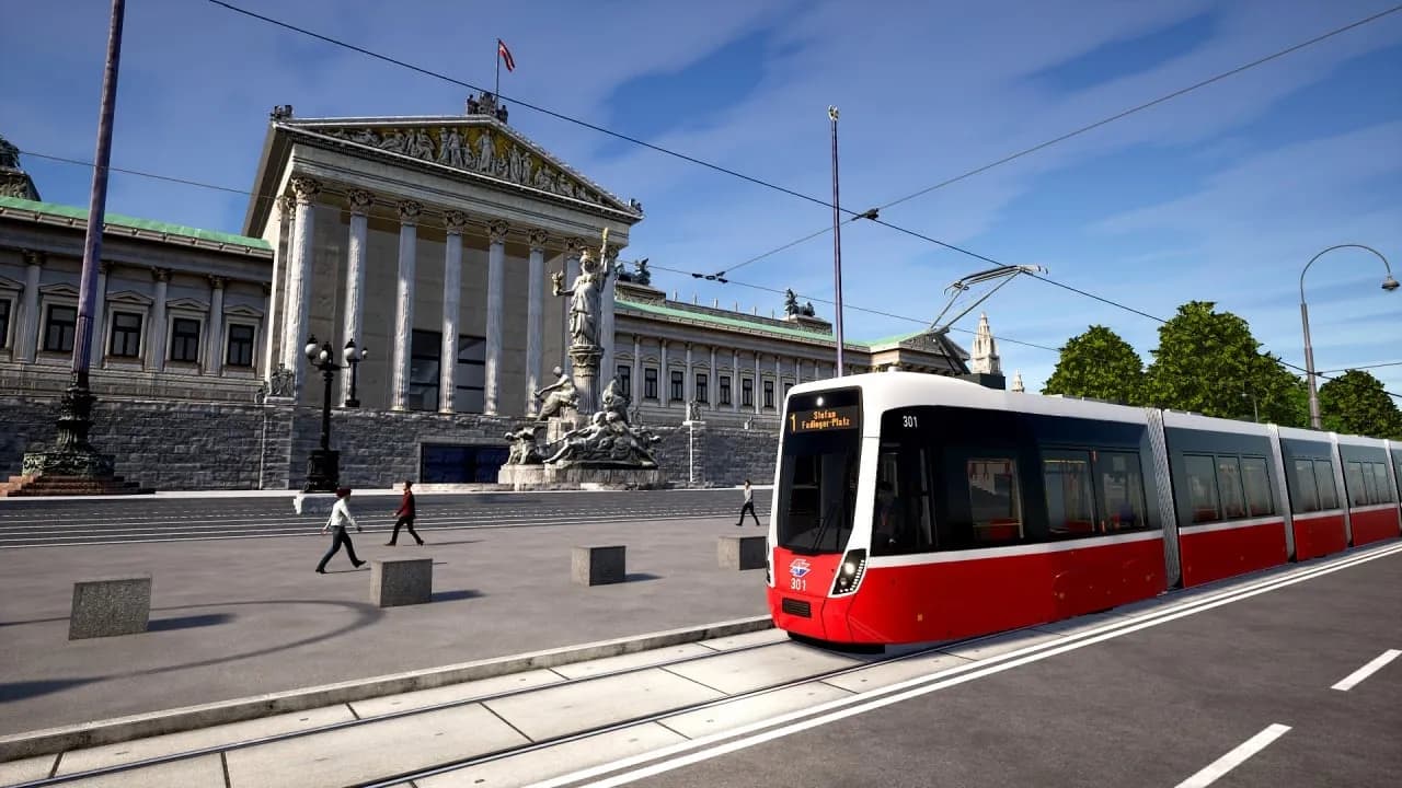 TramSim Vienna — скриншот 2