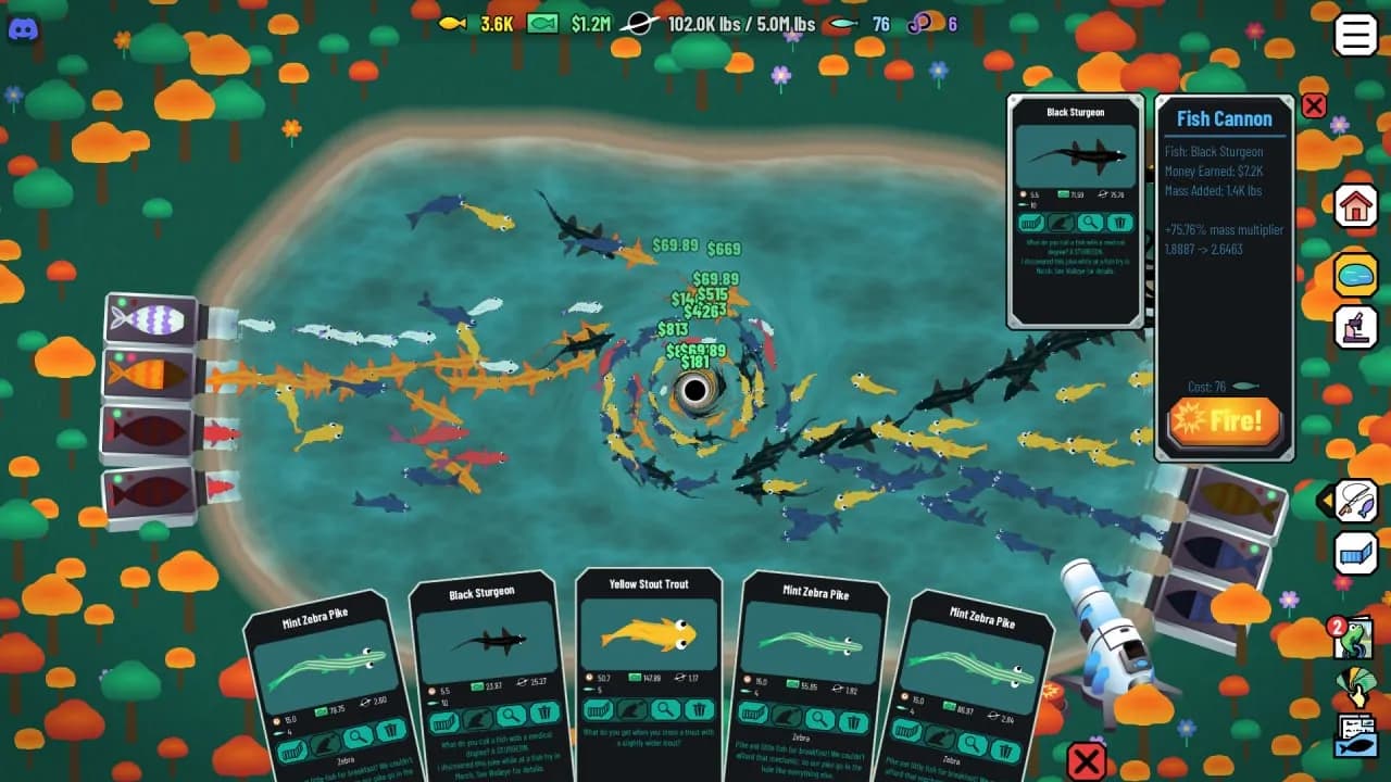 Black Hole Fishing — скриншот 12
