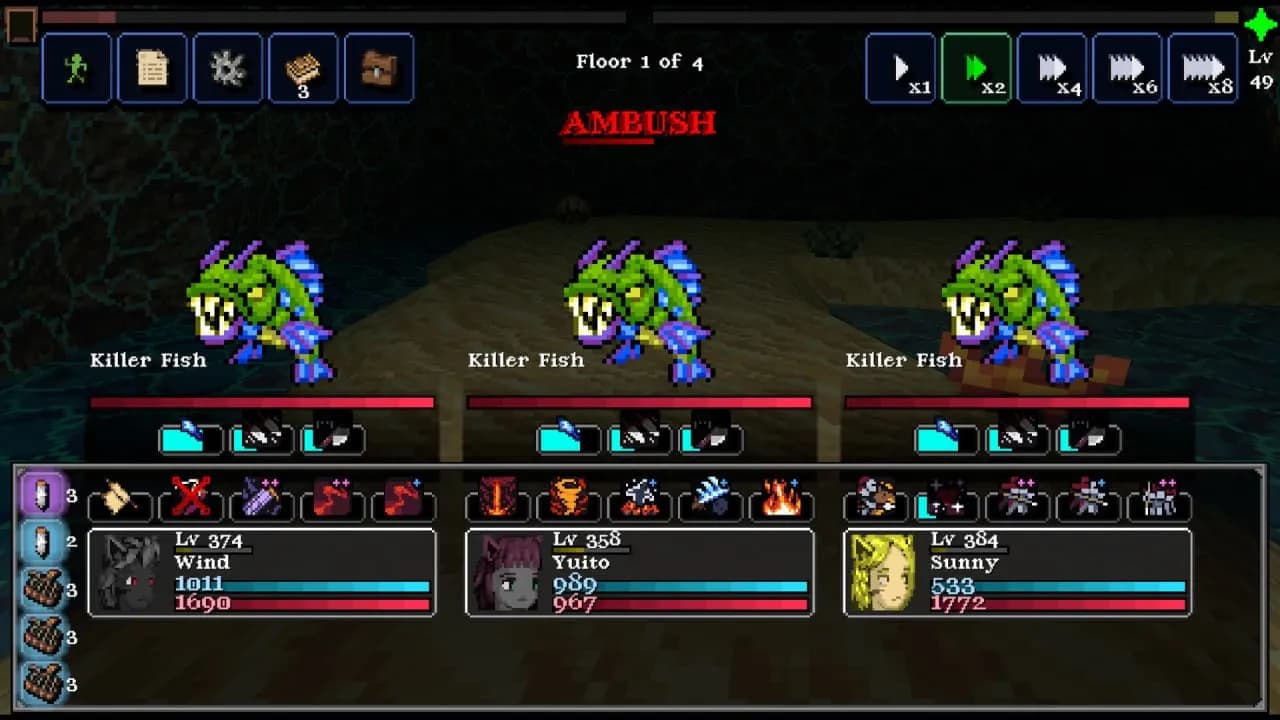 Legends of Dragaea: Idle Dungeons — скриншот 9