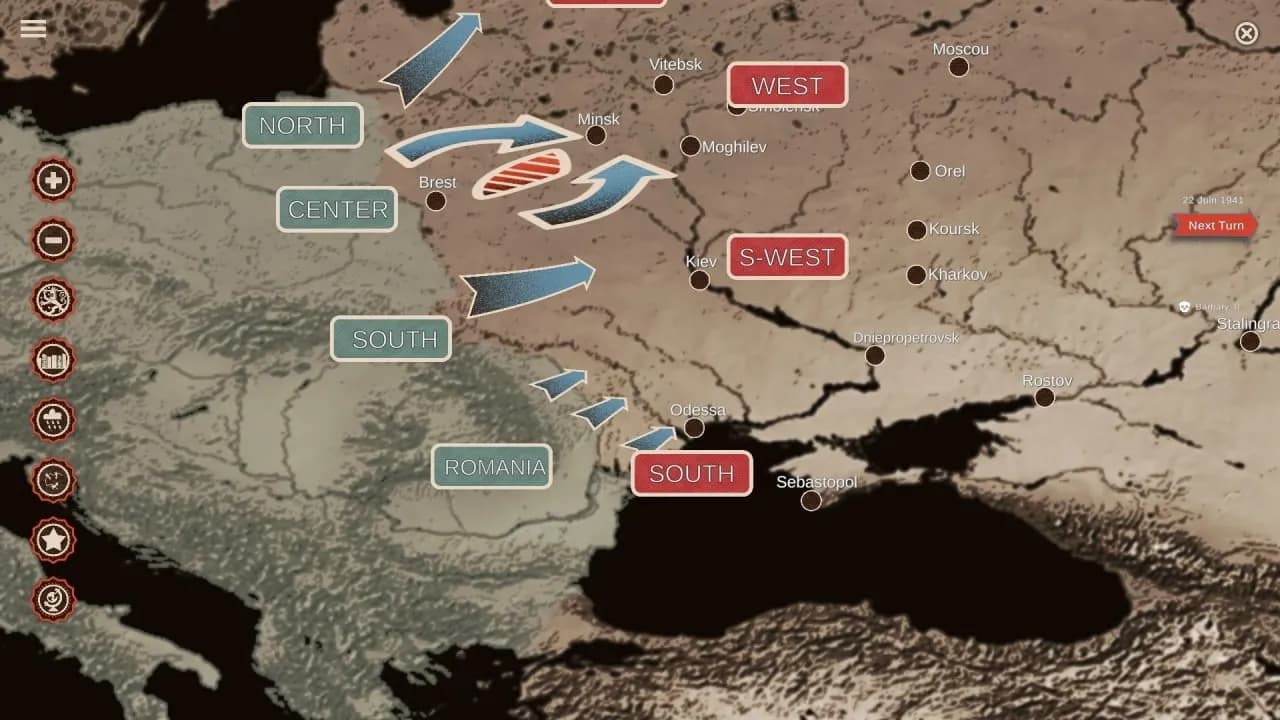 Cauldrons of War - Barbarossa — скриншот 7