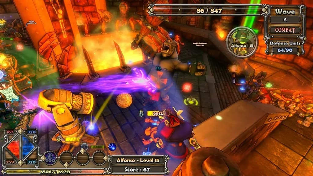 Dungeon Defenders — скриншот 2