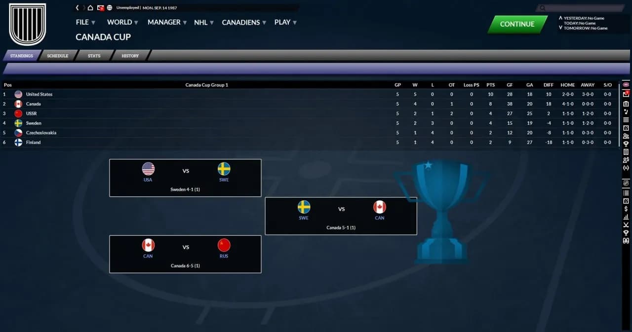 Franchise Hockey Manager 7 — скриншот 8
