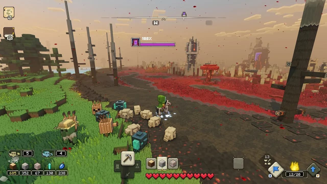 Minecraft Legends — скриншот 2