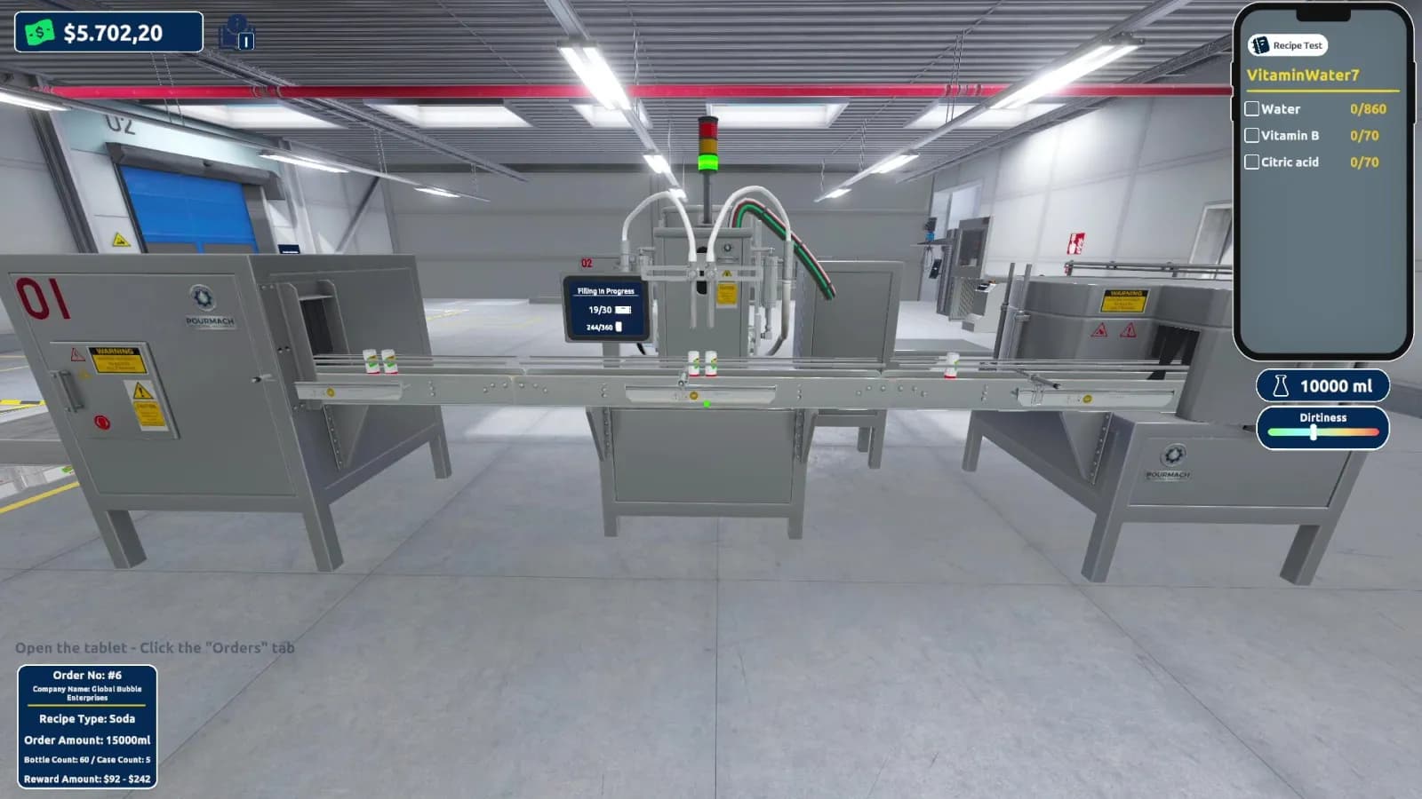 Drink Factory Simulator — скриншот 1