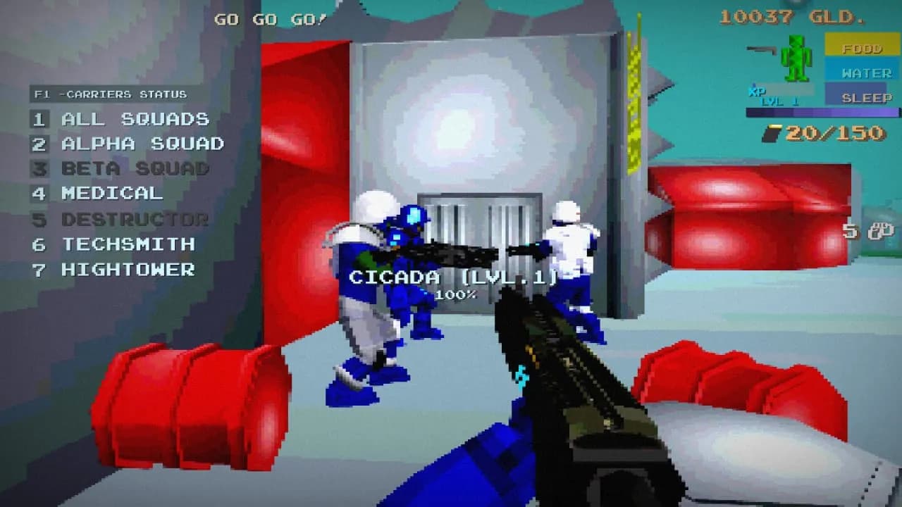Future Breach 64 — скриншот 1