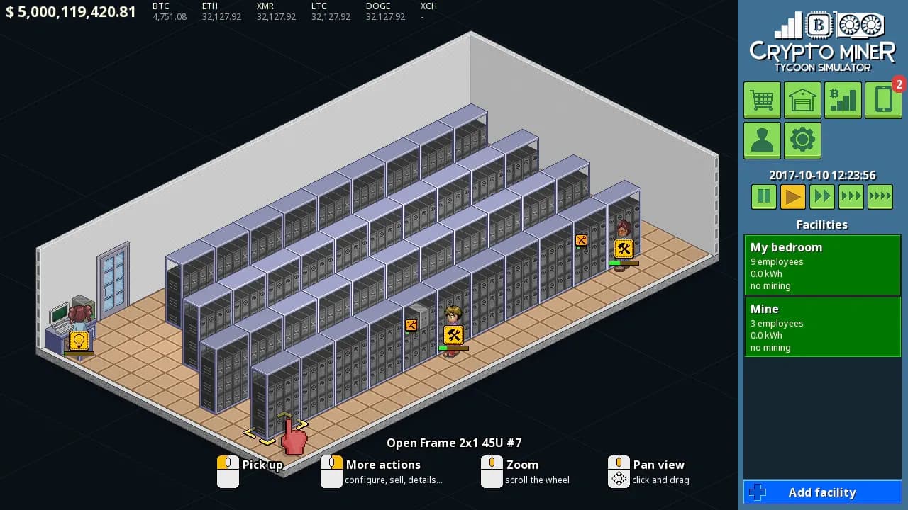Crypto Miner Tycoon Simulator — скриншот 2