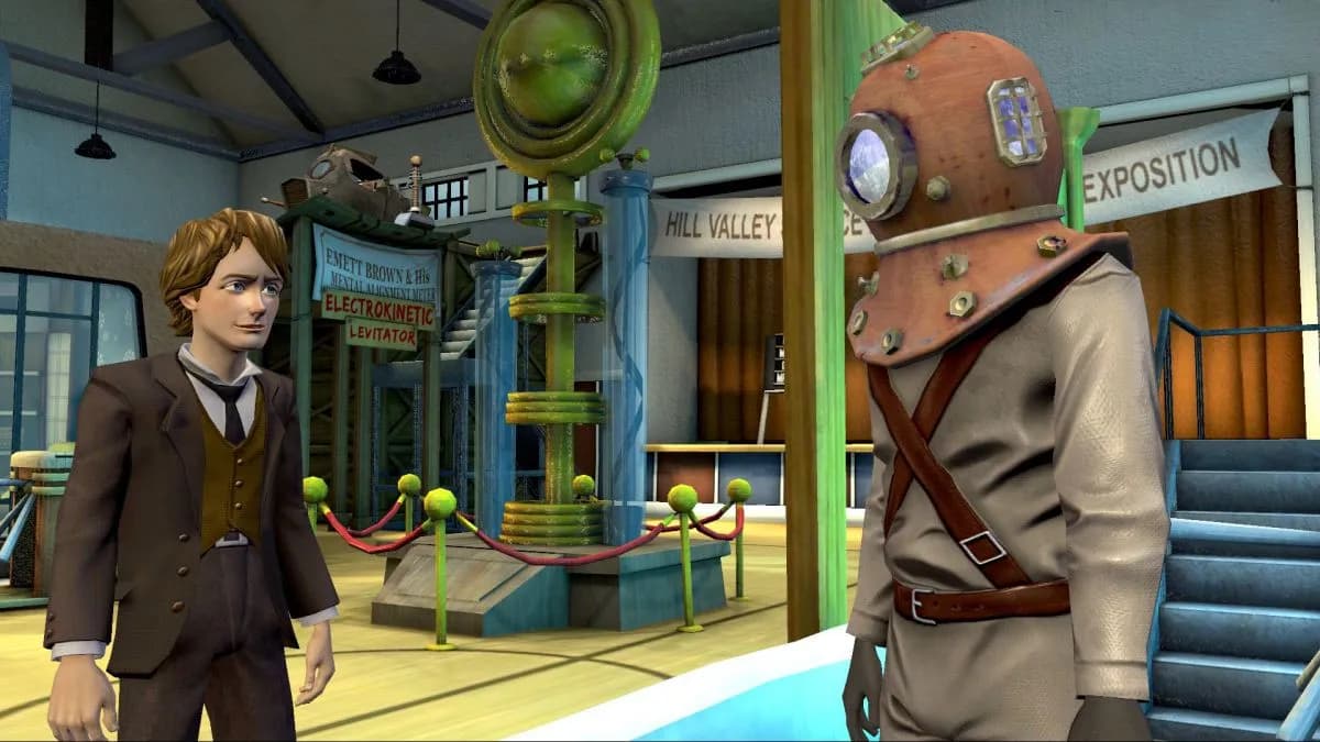 Back to the Future: The Game — скриншот 6