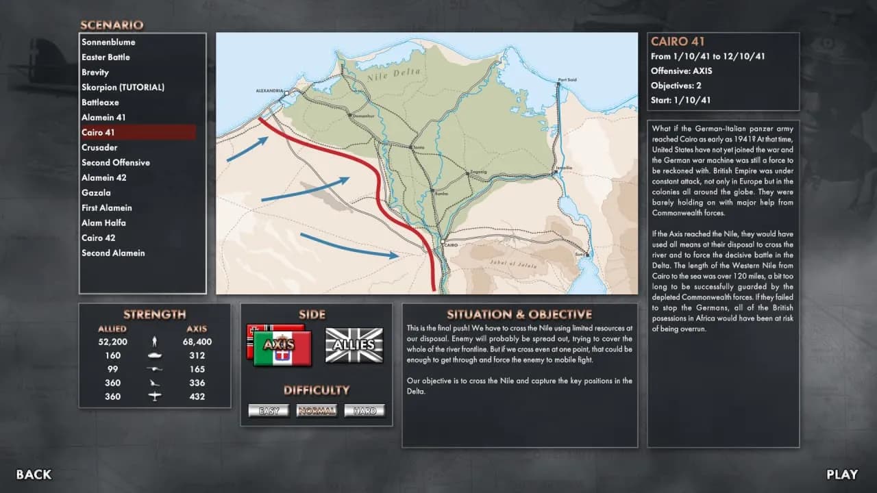 Attack at Dawn: North Africa — скриншот 12