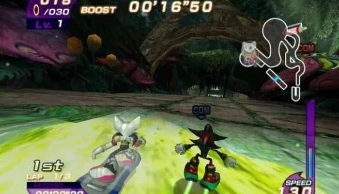 Sonic Riders — скриншот 3
