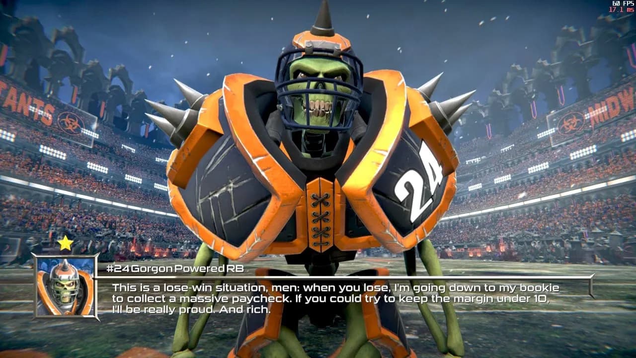 Mutant Football League — скриншот 8