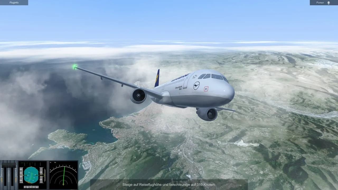 Urlaubsflug Simulator – Holiday Flight Simulator — скриншот 4