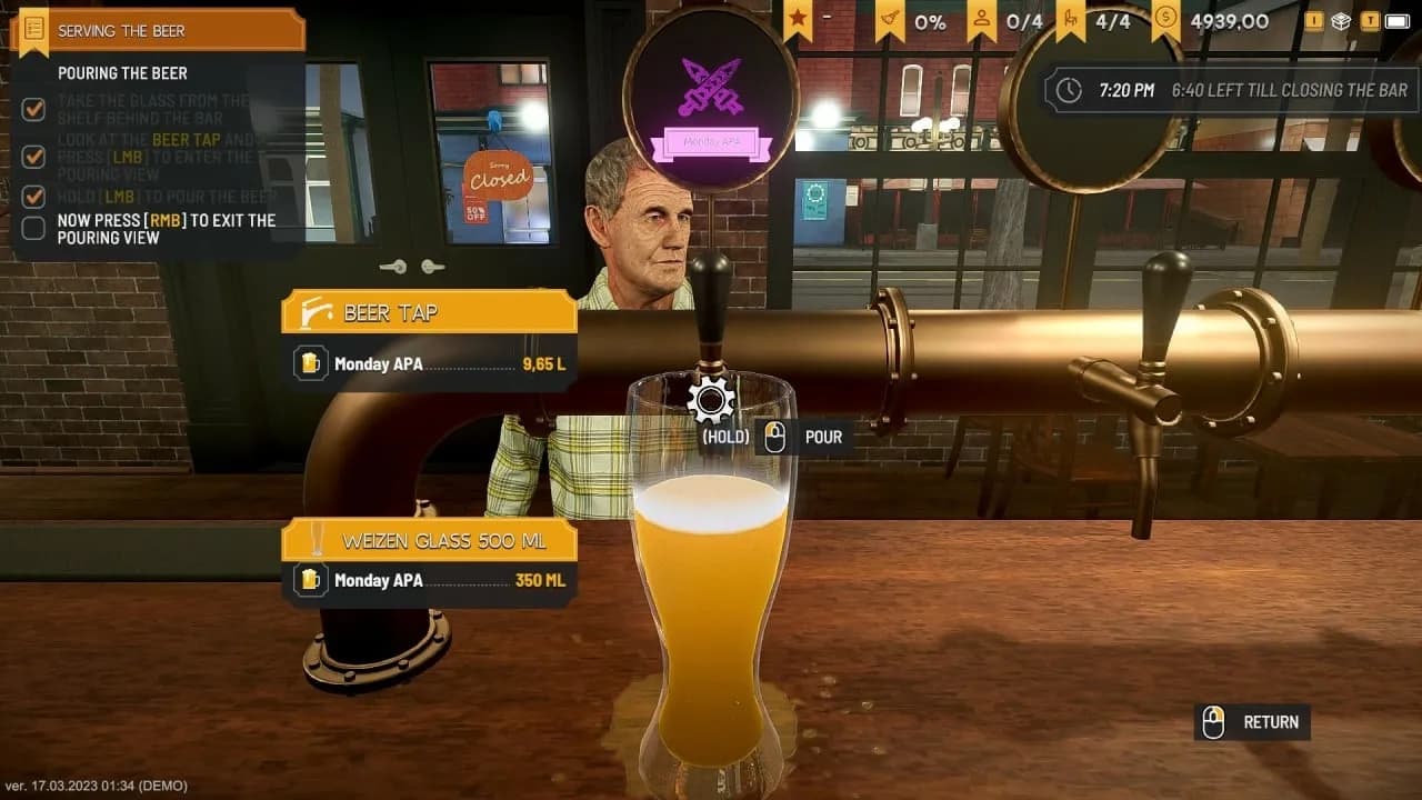 Brewpub Simulator — скриншот 3