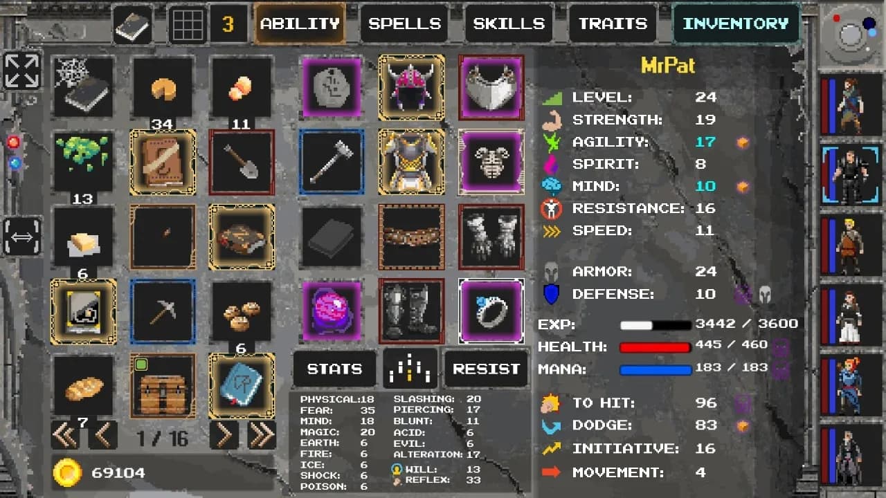 Caves of Lore — скриншот 6
