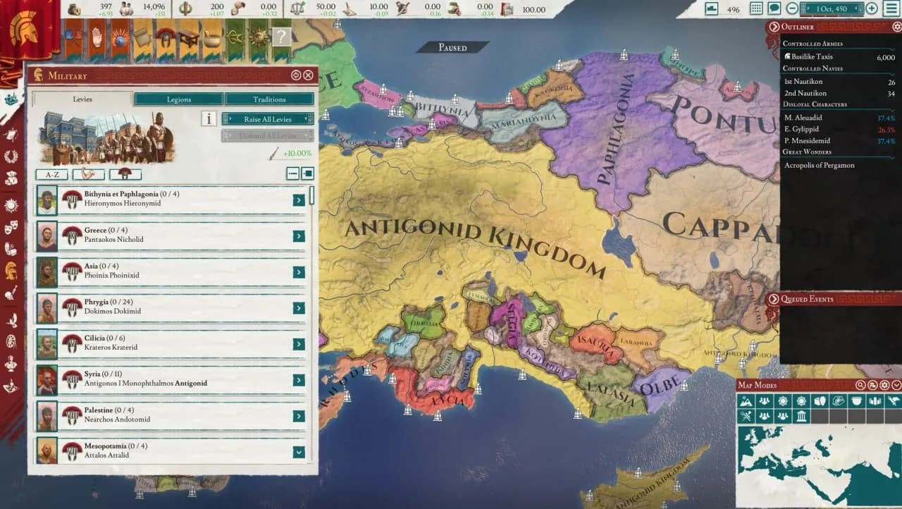 Imperator: Rome — скриншот 3