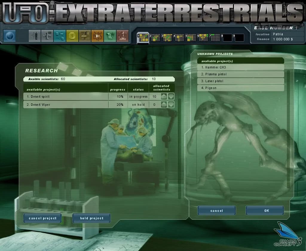UFO: Extraterrestrials Gold — скриншот 5