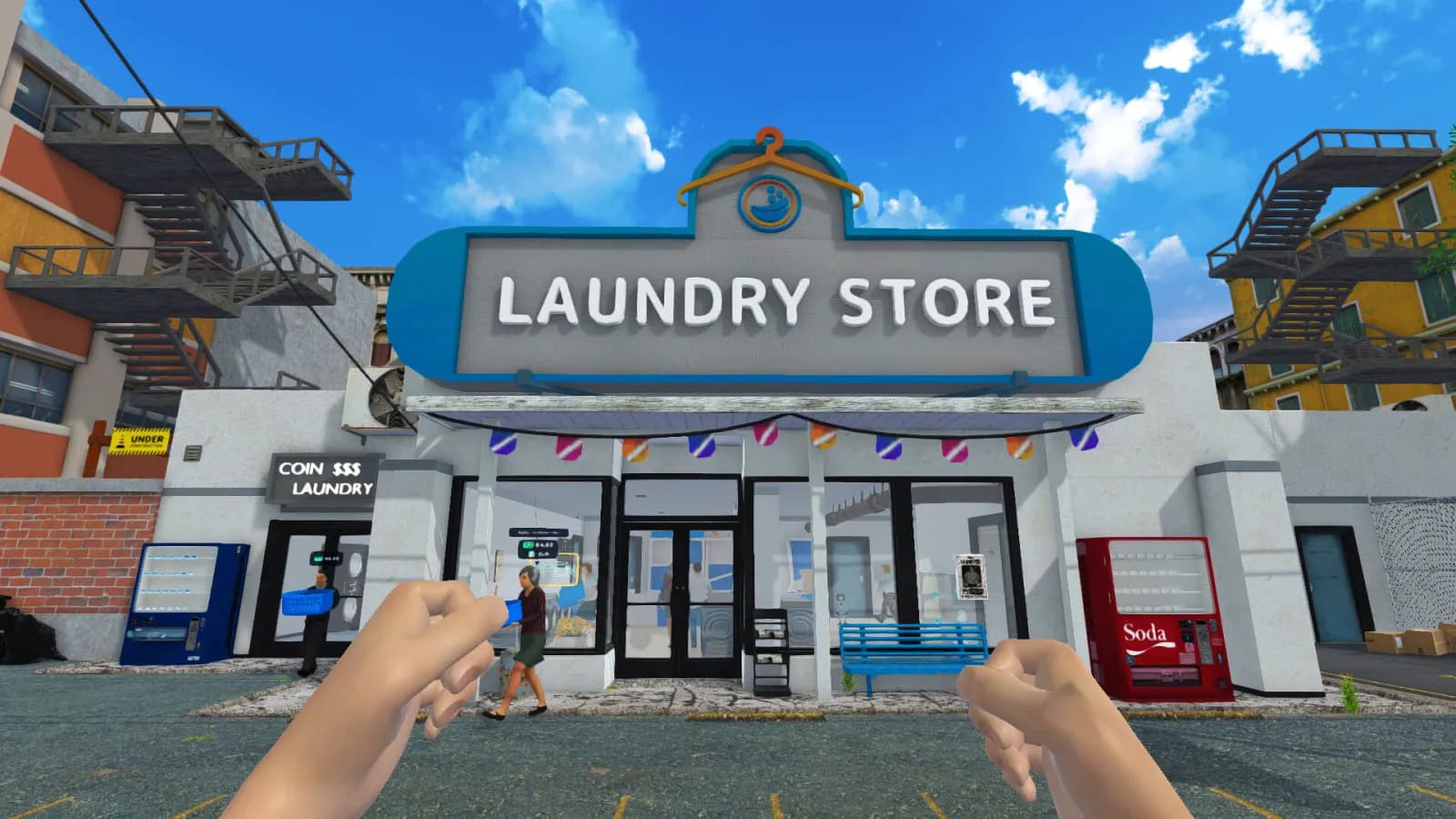 Laundry Store Simulator — скриншот 1