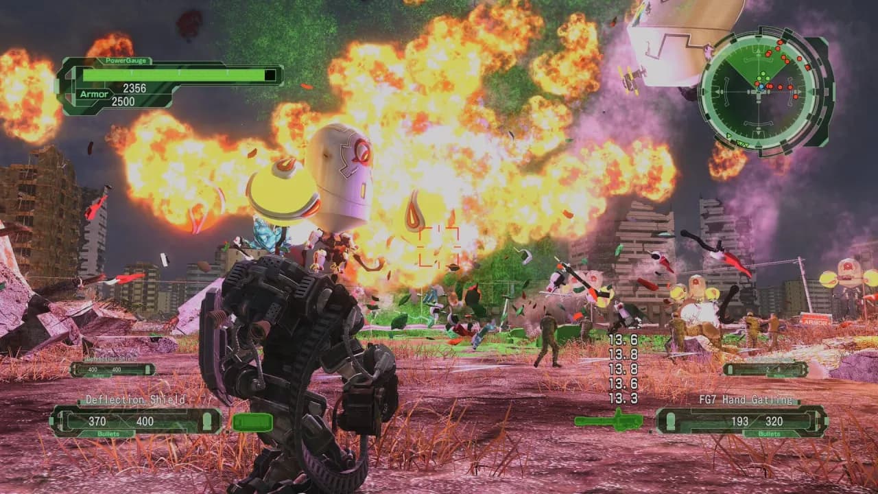 EARTH DEFENSE FORCE 6 — скриншот 11