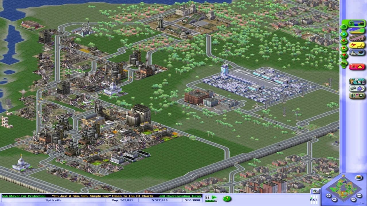 SimCity 3000 — скриншот 11