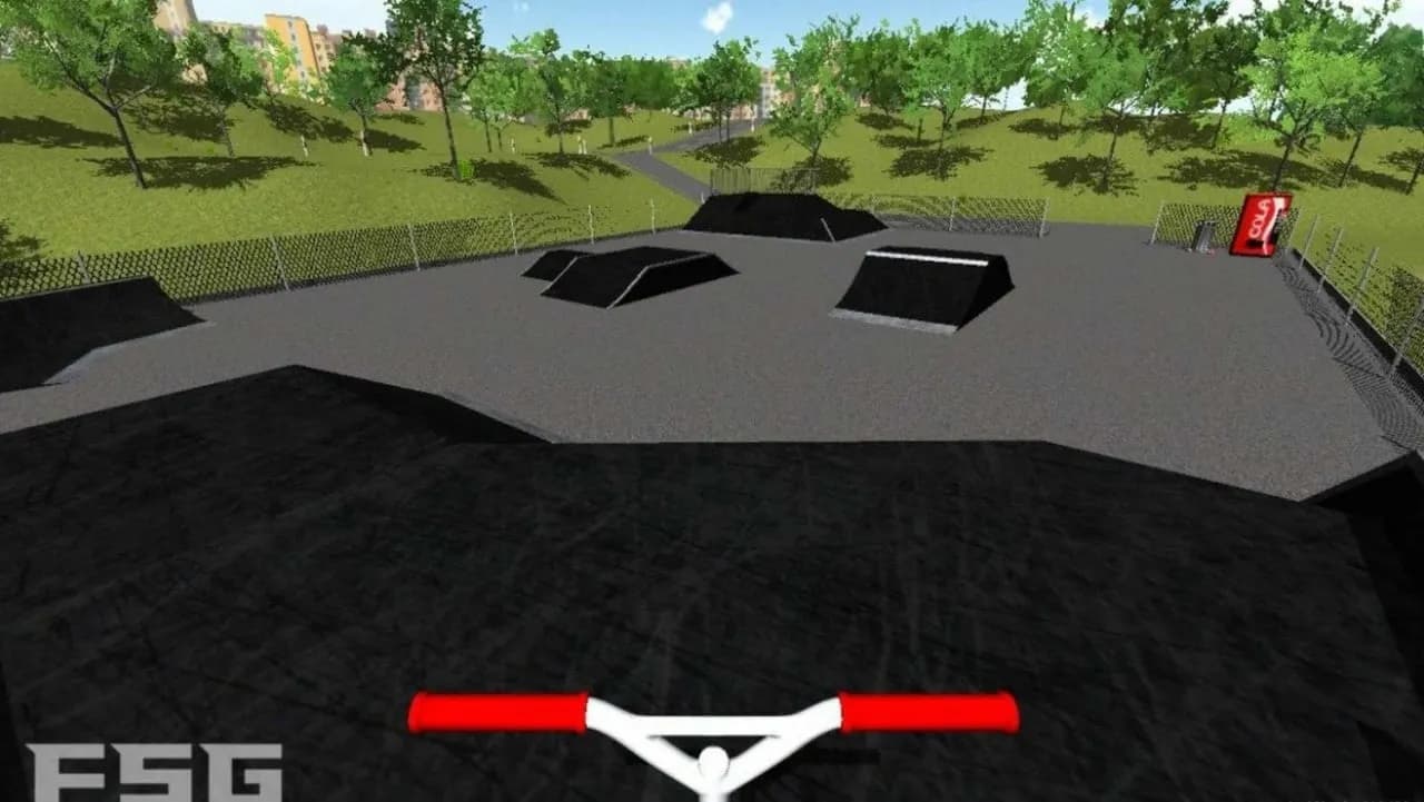 Freestyle Scooter Game — скриншот 3