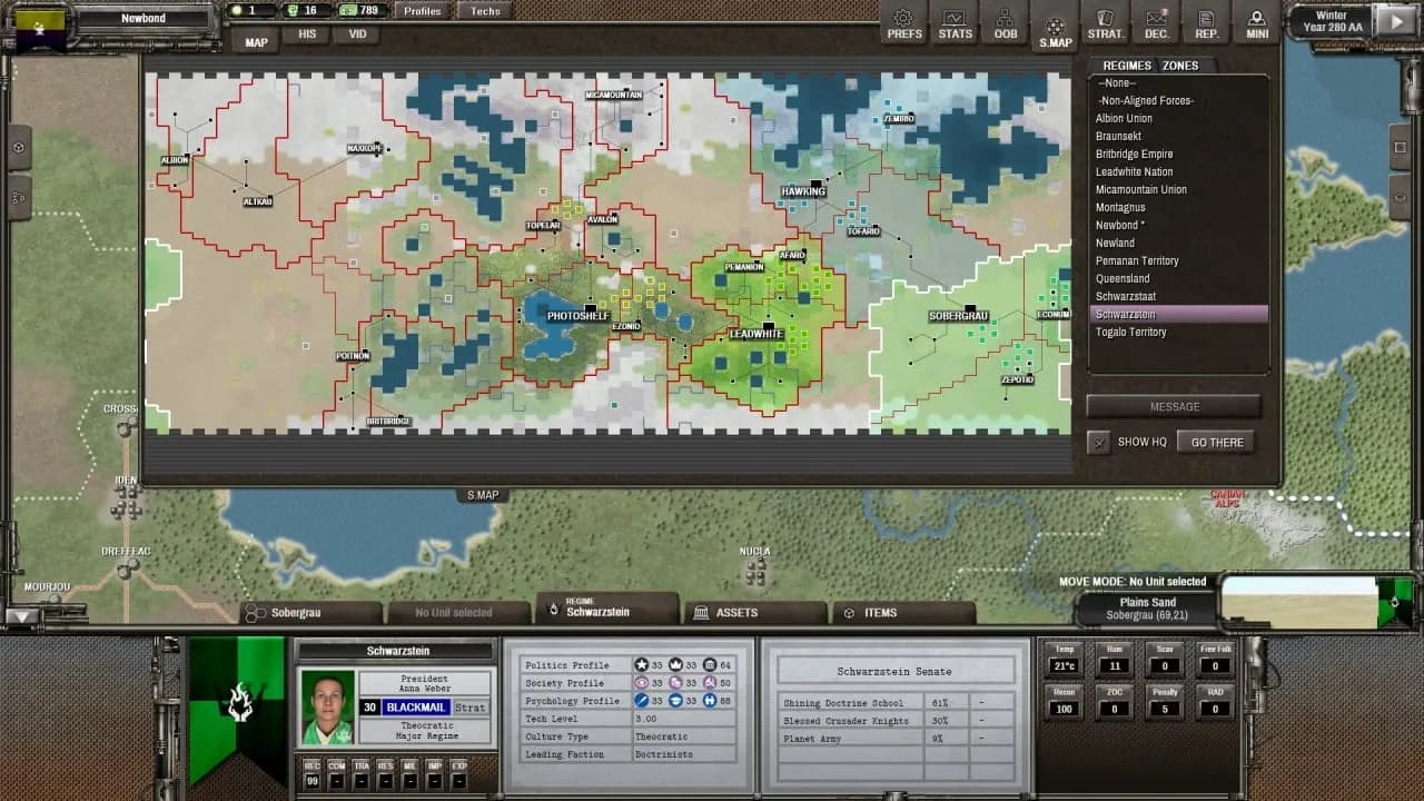 Shadow Empire — скриншот 5
