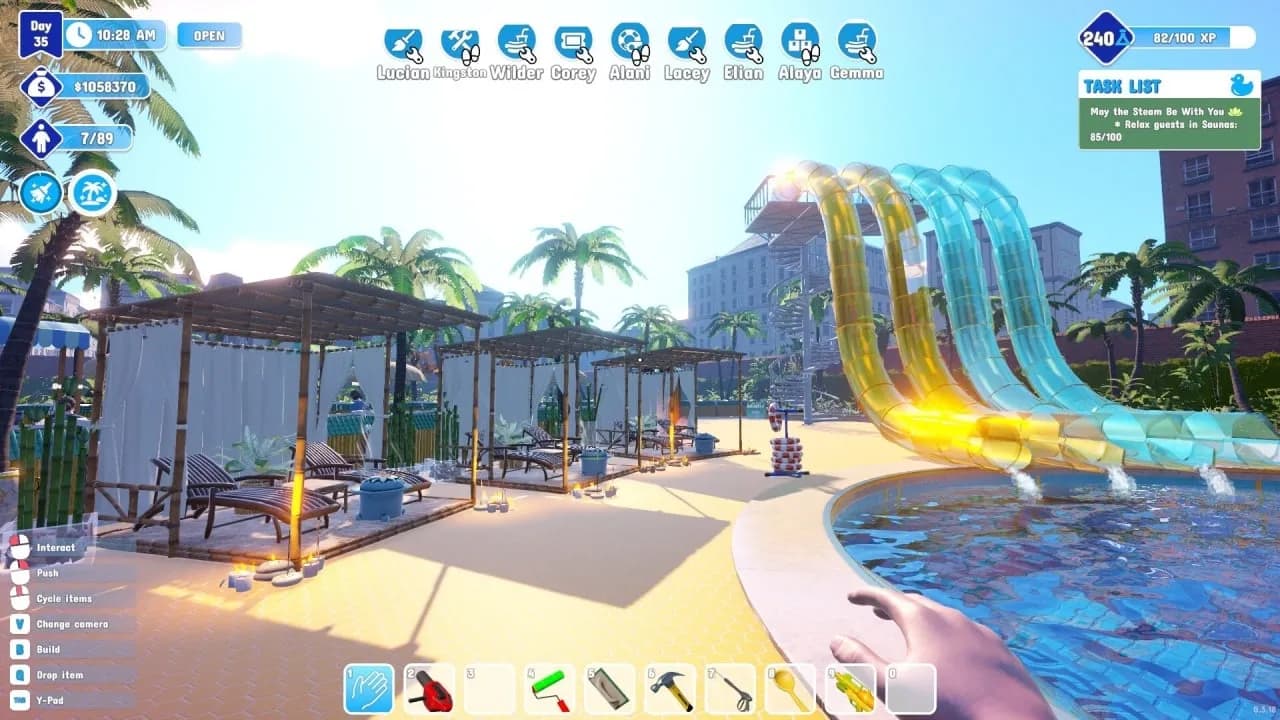 Waterpark Simulator — скриншот 10