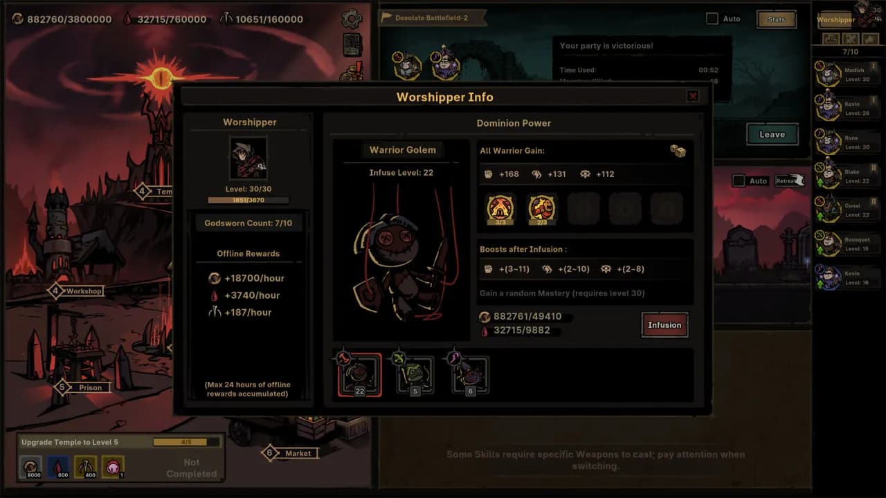 Path of Idle: Old Gods Rising — скриншот 11