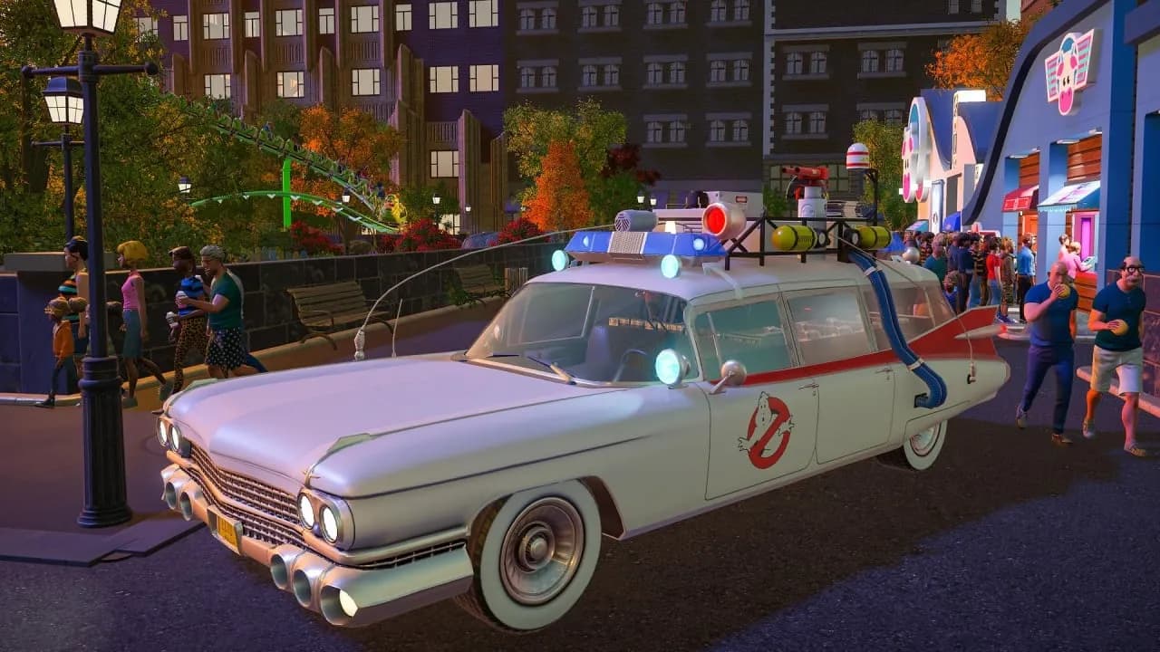 Planet Coaster: Ghostbusters — скриншот 2