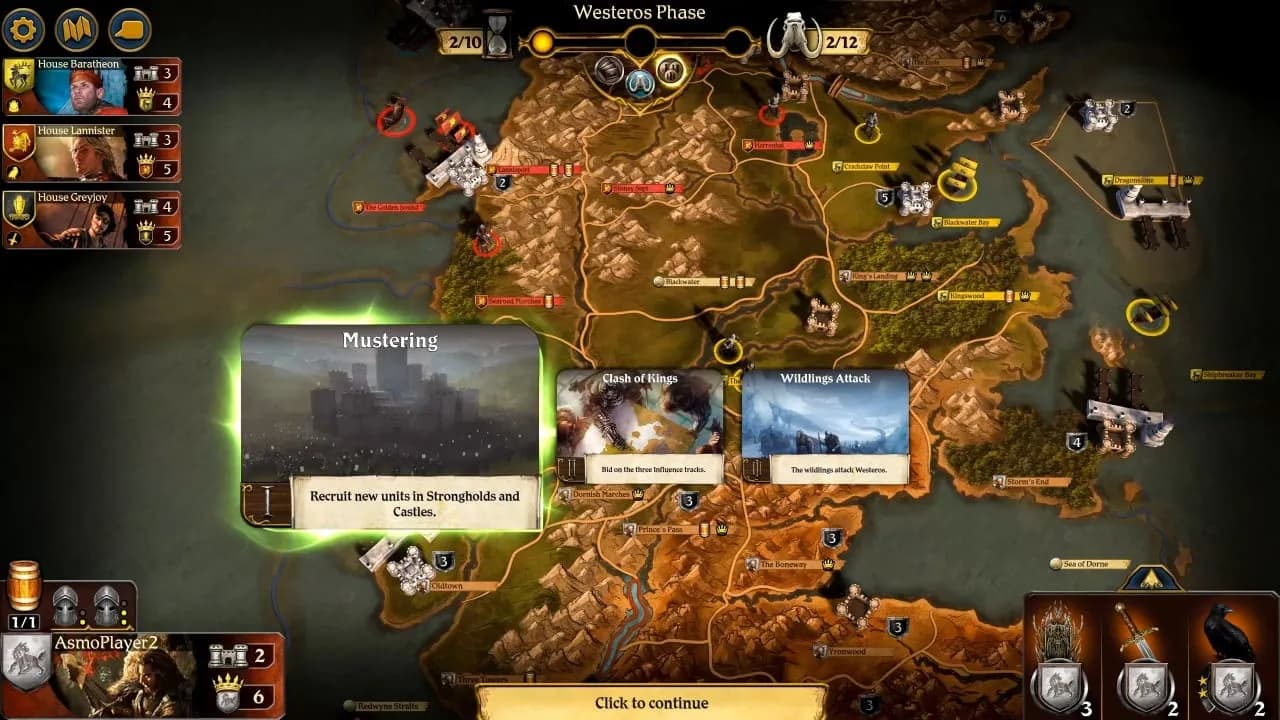 A Game of Thrones: The Board Game - Digital Edition — скриншот 4