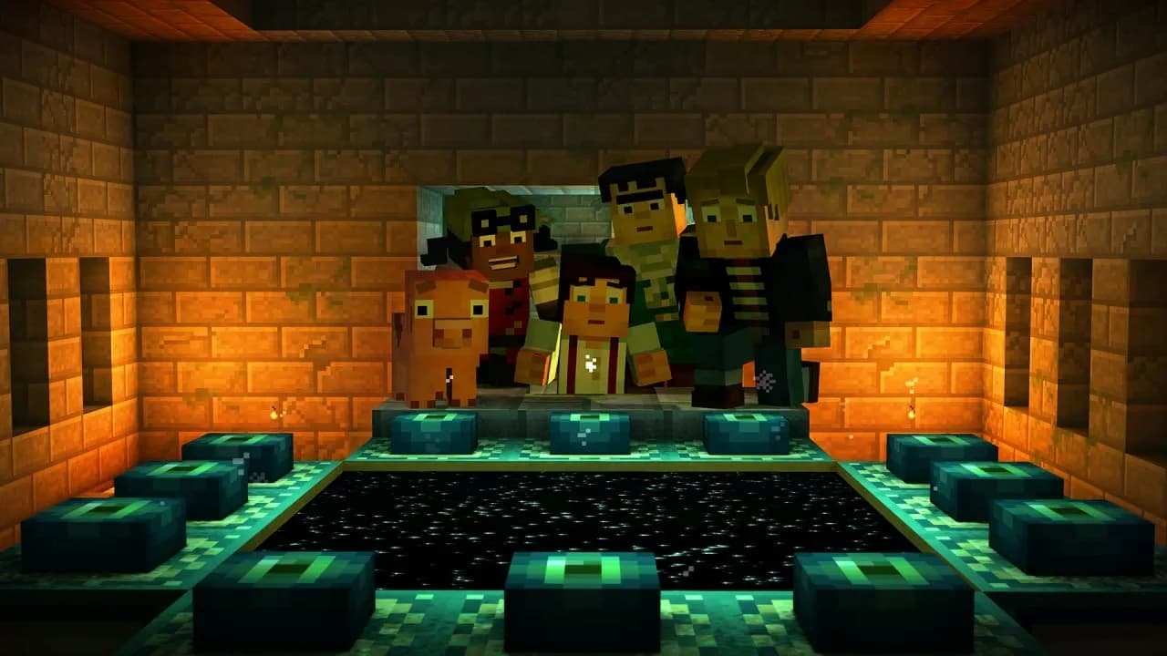 Minecraft: Story Mode - A Telltale Games Series — скриншот 10