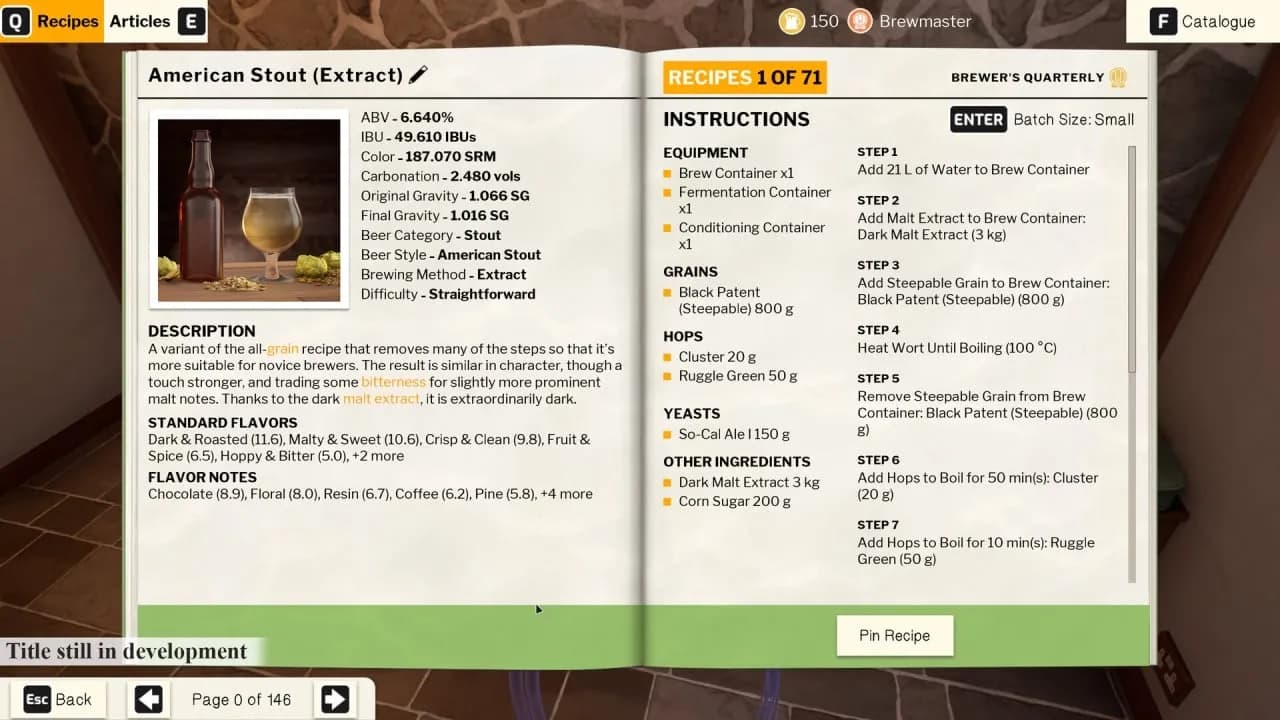 Brewmaster: Beer Brewing Simulator — скриншот 8