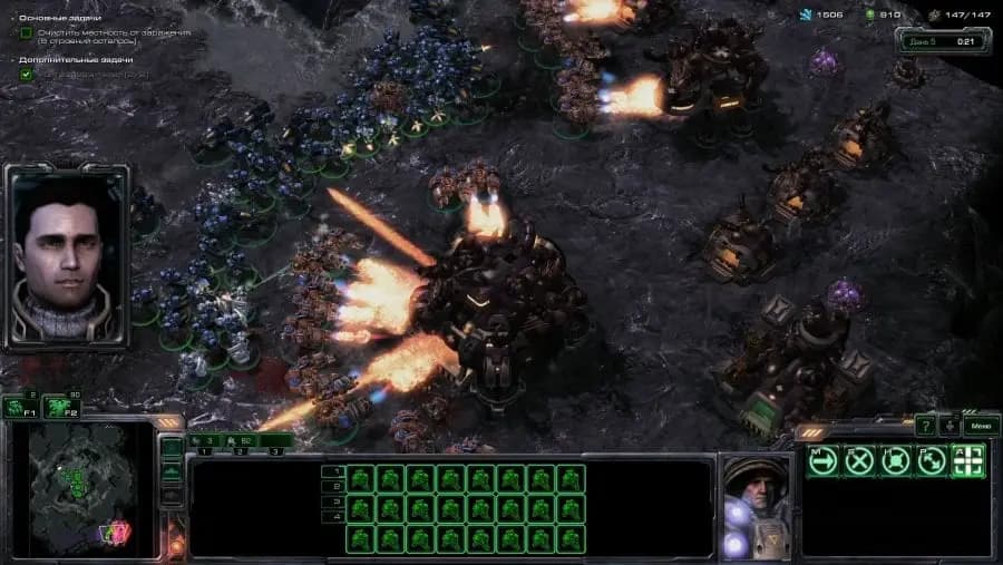 Starcraft 2 Wings of Liberty — скриншот 2