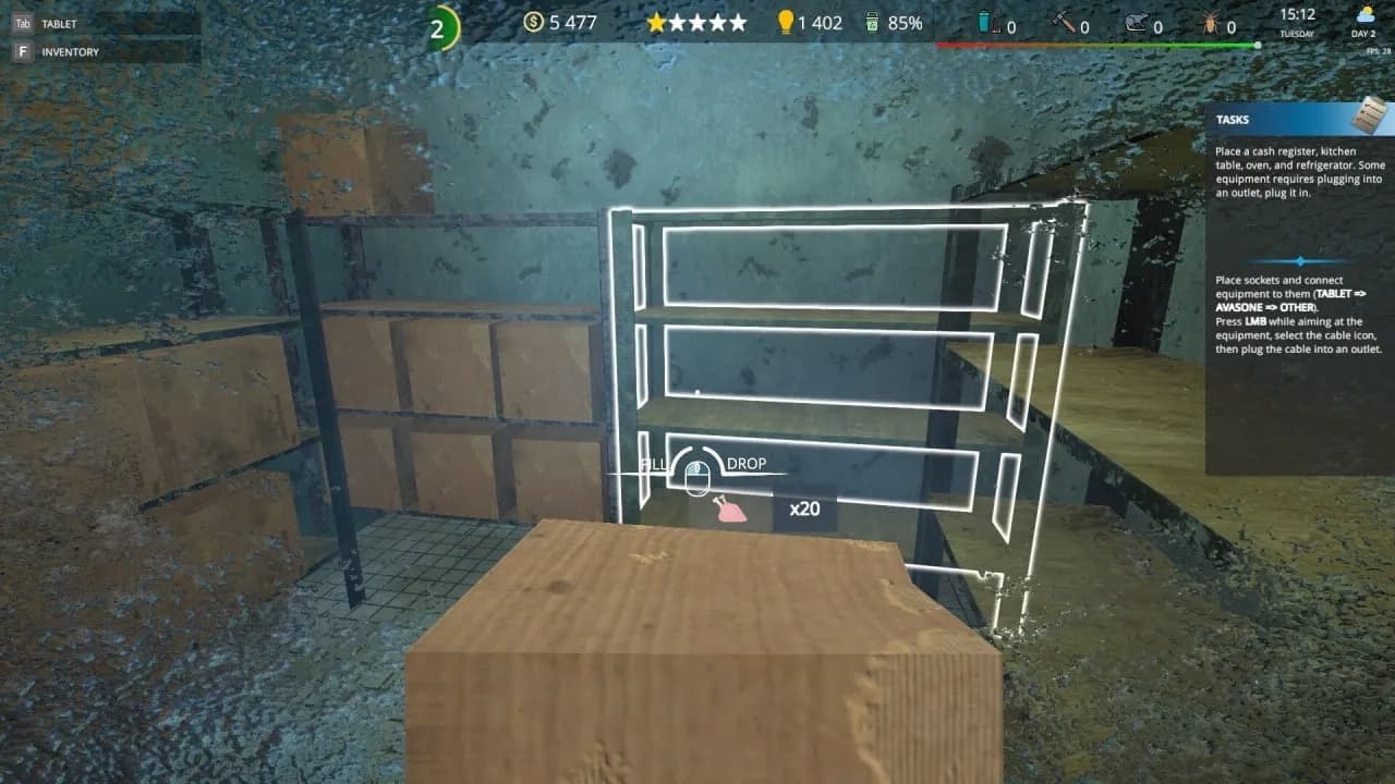 Cafe Owner Simulator — скриншот 2