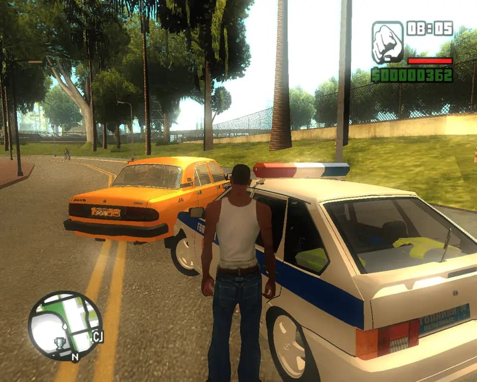 Grand Theft Auto San Andreas Russia Forever — скриншот 2