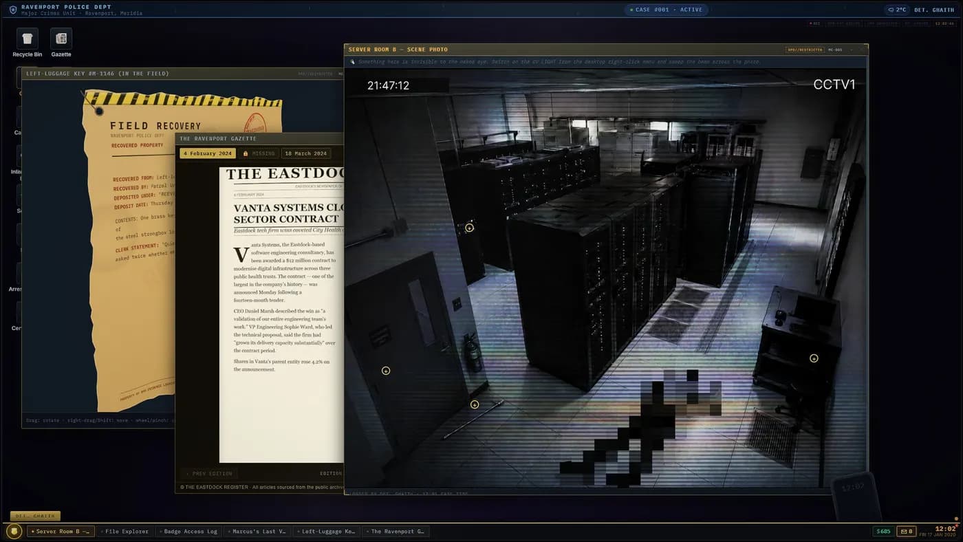 Homicide Desk — скриншот 2
