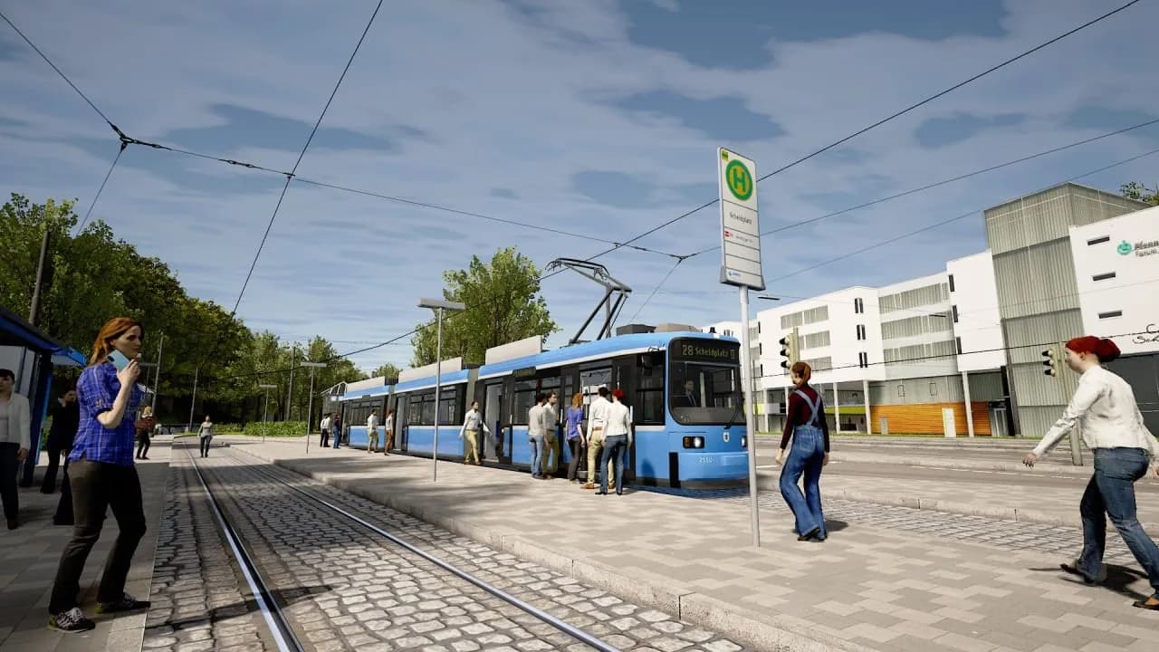 TramSim Munich — скриншот 7
