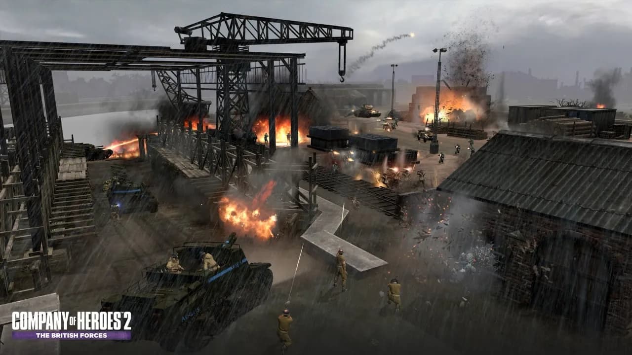 Company of Heroes 2 - The British Forces — скриншот 4