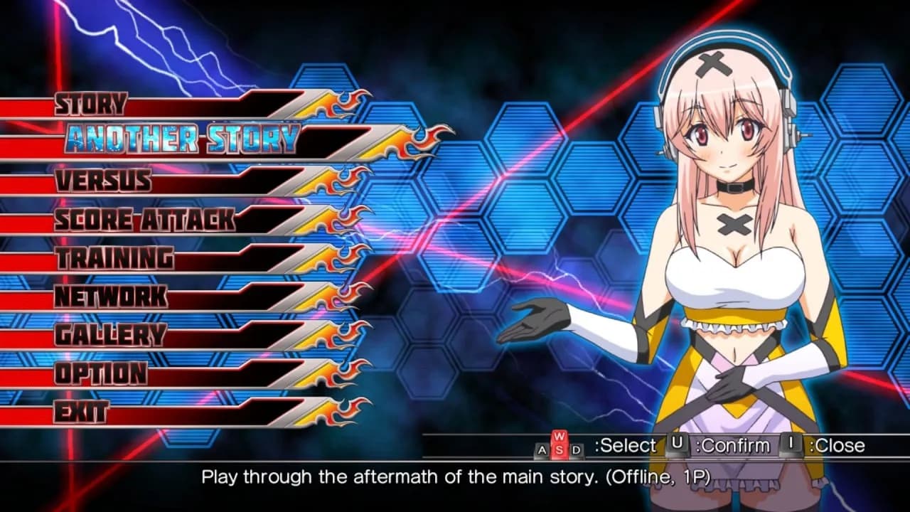 Nitroplus Blasterz: Heroines Infinite Duel — скриншот 1