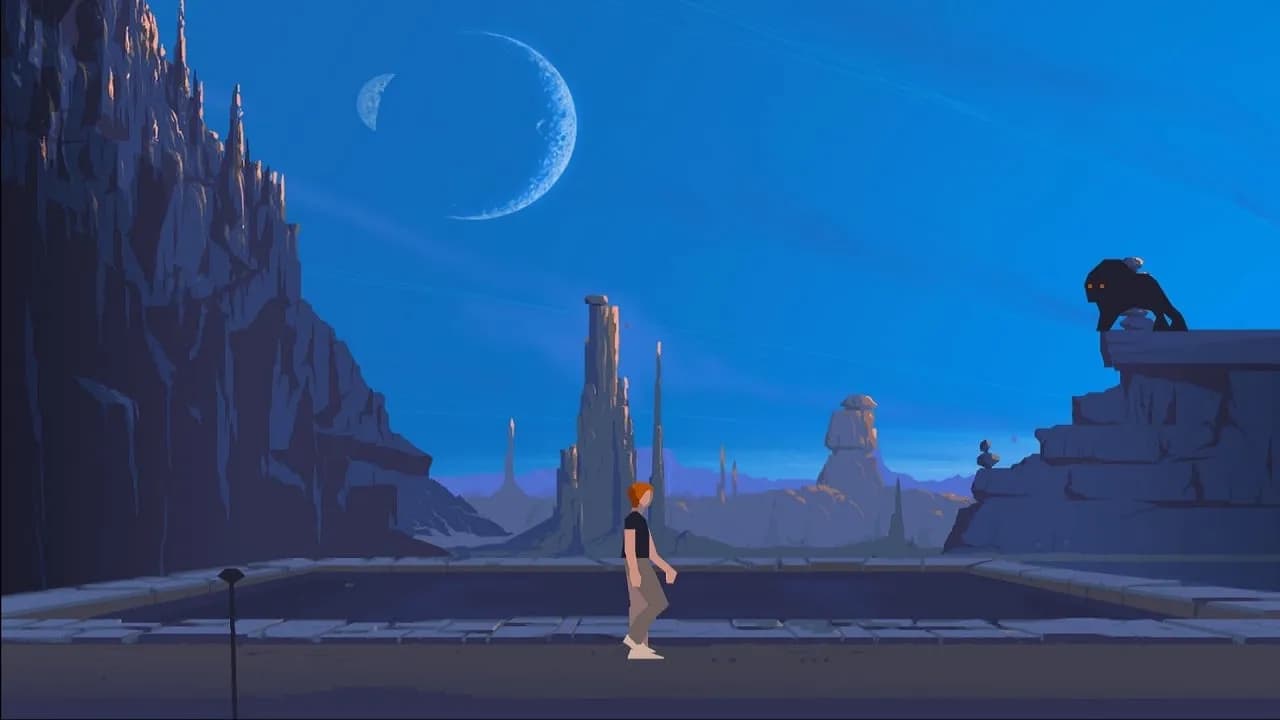 Another World – 20th Anniversary Edition — скриншот 1