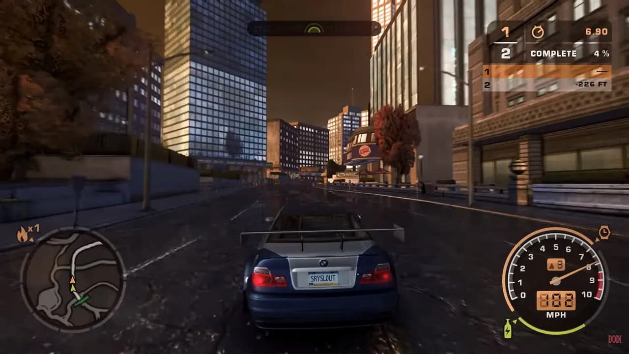 NFS Most Wanted Remastered — скриншот 2