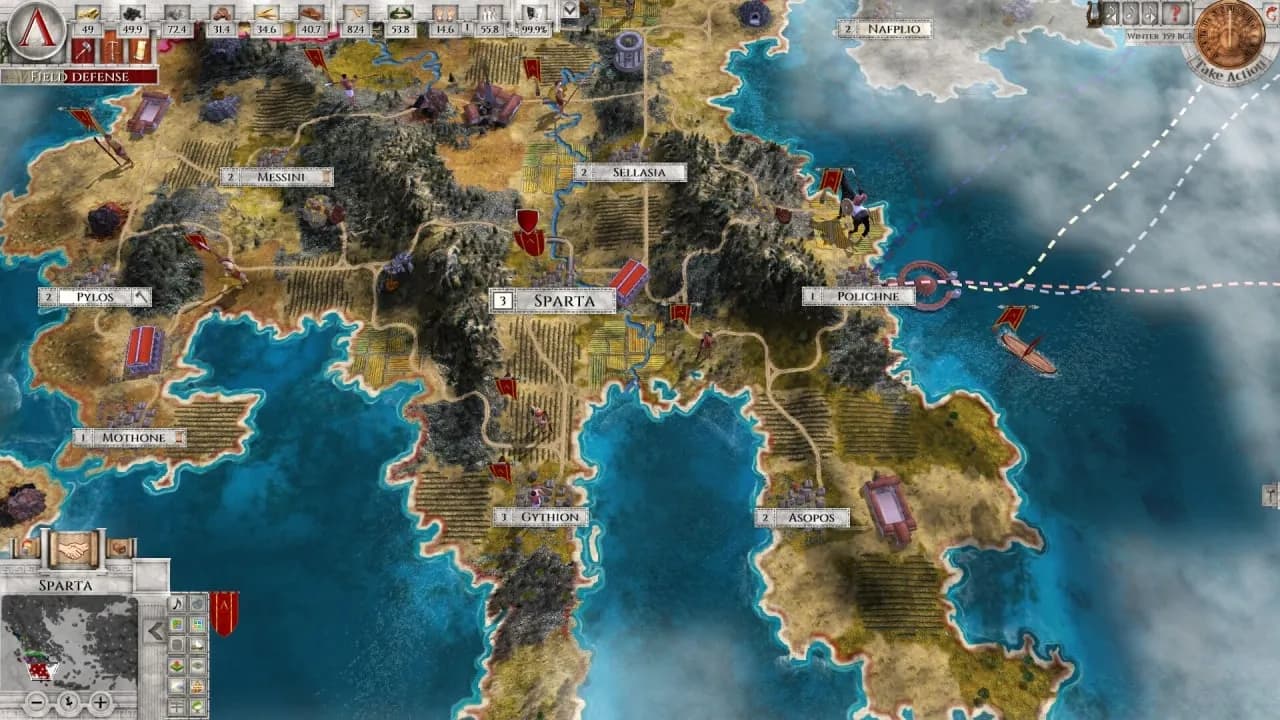 Imperiums: Greek Wars — скриншот 1