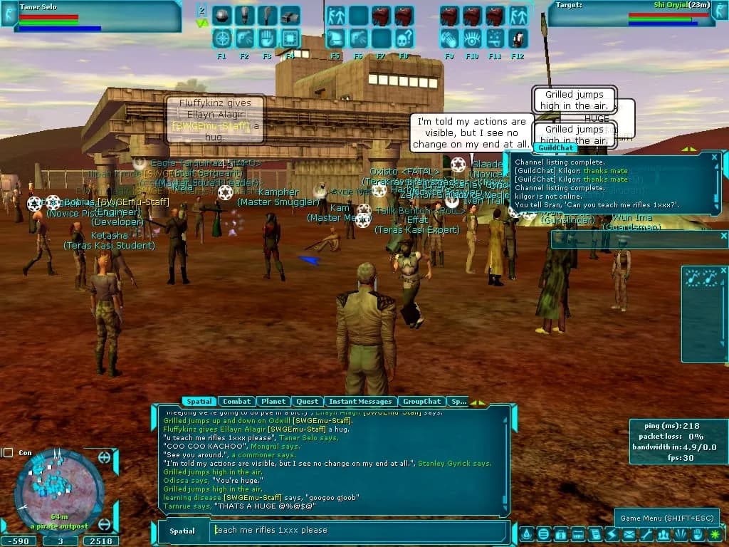 Star Wars Galaxies — скриншот 10