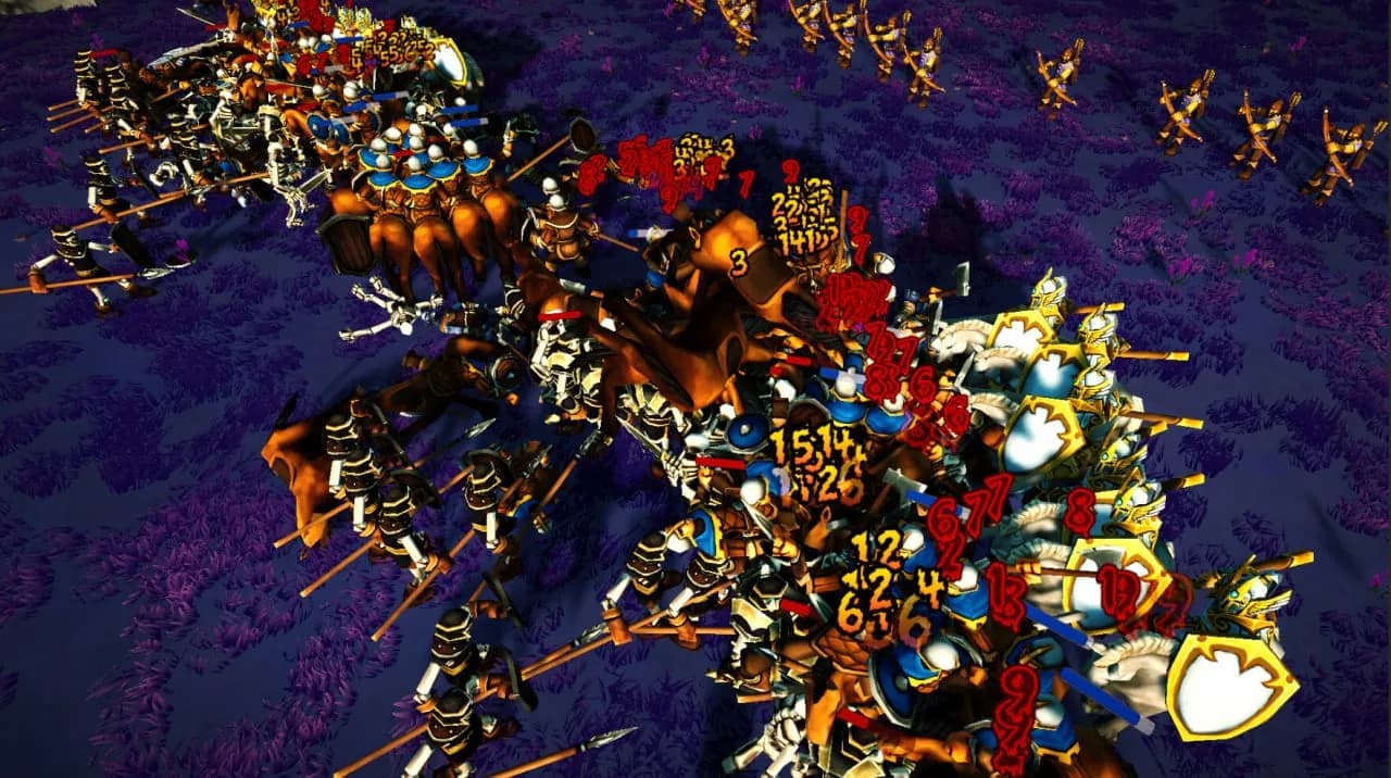 Warlords Battle Simulator — скриншот 5