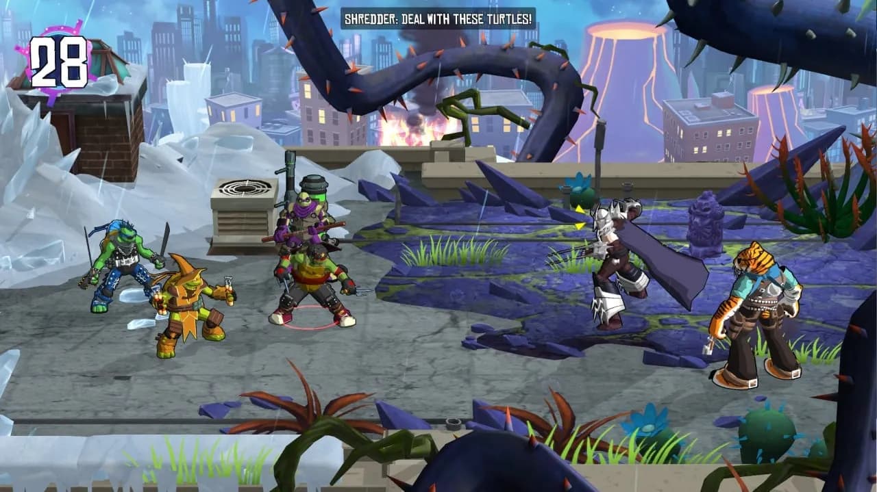 Teenage Mutant Ninja Turtles: Portal Power (игра) — скриншот 8
