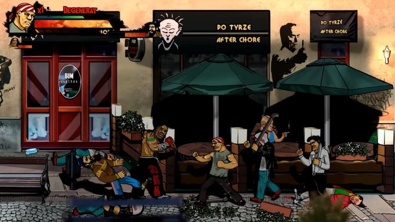 Skinny and Franko: Fists of Violence — скриншот 1