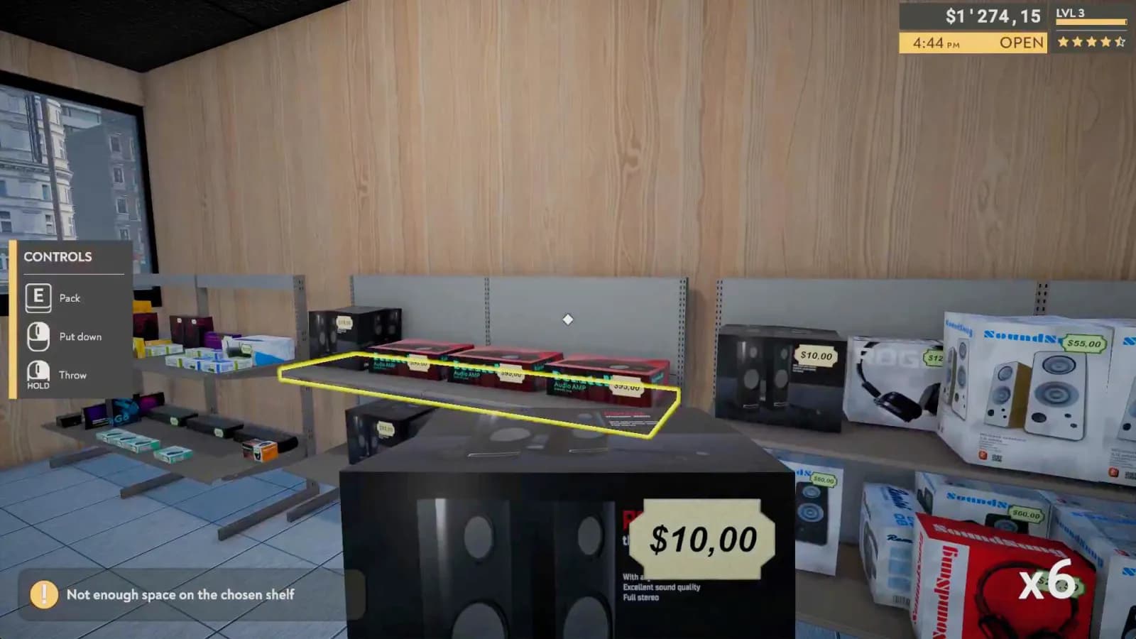 Returns Outlet Simulator — скриншот 4