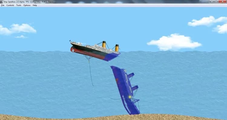 Floating Sandbox — скриншот 3