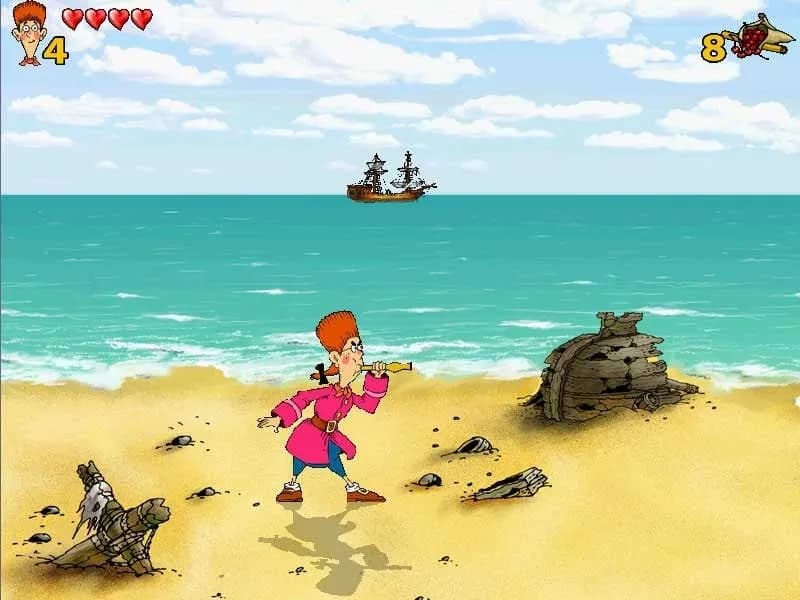 Остров сокровищ (игра) — скриншот 2