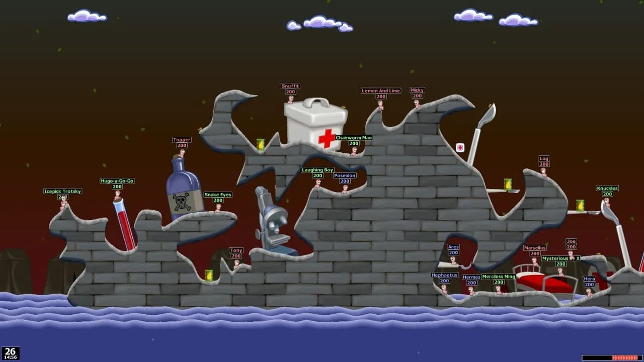 Worms World Party Remastered — скриншот 2